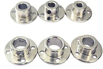 1 pz Giunto a Flangia Rigida Diametro Interno 3 4 5 6 7 8 10 11 12mm Supporto for ASSE Ottico dell'albero Guida (Size : Inner Hole 3mm)