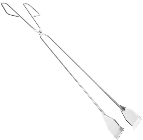 JECOMPRIS 1stück Edelstahl Müllzange Mit Bequemen Griff Leicht Und Langlebig Zum Aufsammeln Von Müll Und Anderen Gegenständen Einfach Zu Bedienen Für Garten Und Außenbereich