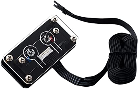 Juwaacoo Desktop Computer Schalter Externer Power Schalter EIN-/Aus Taste + Neustart Taste PC GehäUse Power Netzteil Taste, 60Cm