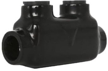 Insulated Splice Connector 2 Ports Wire Connectors 2-14AWG Wide Polaris Aluminum and Copper Insulated Wire Split Bolt Connector Pre-Filled with Oxide Inhibiting Compound (Pack of 1)