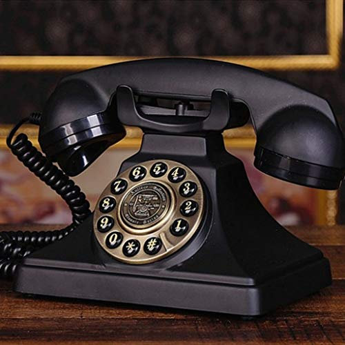 HPTHLY Metal Seat Machine Antique European Style Retro Telephone Home Office Phone