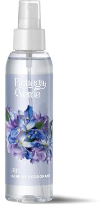 Bottega Verde - Iris, Spray Deodorant, 125 ml, uppfriskande, med doft av iris florentin, andas huden, dermatologiskt testad, för alla hudtyper