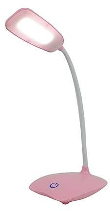 LFCKVX Lamp da scrivania a Collo di ganso Adatto per Camera da Letto e Ufficio - 3 Livelli di Luce, Senza Strobe e con riduzione del Blue Light