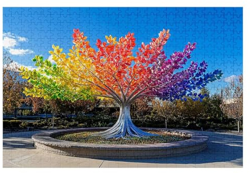 Tree Jigsaw Puzzles for Adults 5000 Piece Jigsaw Puzzles for Adults Landscape 156x105cm, Classic Educational Games Decompression, Challenging Game for Families Beautiful Home Decor Gifts for Men D-91