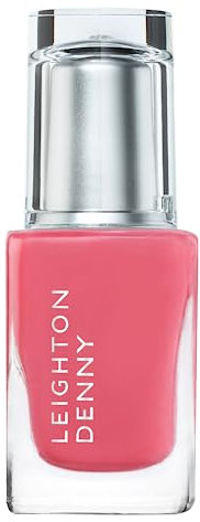 LEIGHTON DENNY Just Perfect Nail Polish, High Performance Nail Colour, Peach Nail Varnish 12ml