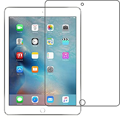 ebestStar Set x5 Displayschutzfolie für Tablet Apple iPad Air/iPad 5/5 – Pack x 5 Touch Displayschutz, LCD, Kristall, transparent + Mikrofasertuch (Mikrofaser/Reinigungstuch)