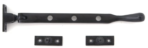 From The Anvil Black 8 Inch Cast Peardrop Stay