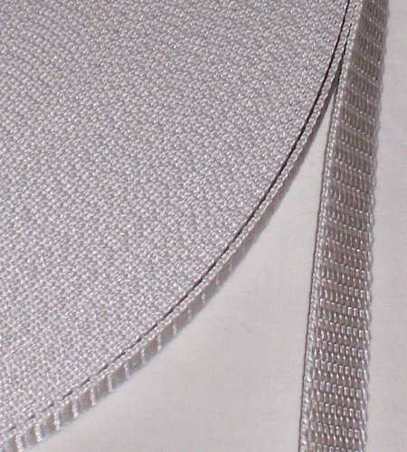 Profi Produkte Vertrieb 50 m Rolladengurt - Grau - 14 mm Breite - Polypropylen (PP) - Hohe Reißfestigkeit - UV Beständigkeit - Schmutzunempfindlichkeit - Beste Scheuerfestigkeit - Perlonkantenschutz