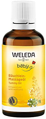 Weleda Lot de 3 huiles pour ventre de bébé Grossesse 50 ml