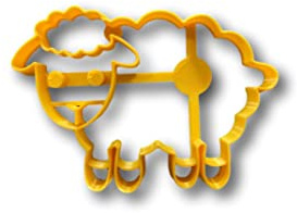 Emporte-pièce en forme de mouton mignon – Emporte-pièce en forme d'animal