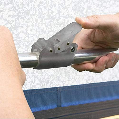 BERGER Power Grip 3er-Set | Schnellverbinder Rohrklemme Arretierungsmodul mit Schnellspanner für Zeltstangen Teleskopstangen Camping Zelt | Einfache Handhabung, Robustes Zubehör 19-22 mm