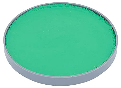 Grimas Water-Make-Up, 25ml Wasserschminke, Farbe ampelgrün 407, professionelle Körperfarbe, schnelltrockend und sehr hautschonend, ideal fürs Kinderschminken, Karneval und Halloween, auf Wasserbasis
