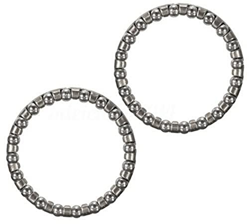 HpLive Jeu de direction pour roulement à billes de vélo 1 1/8 - Roulement à billes cage - Jeu de direction - Tête de direction