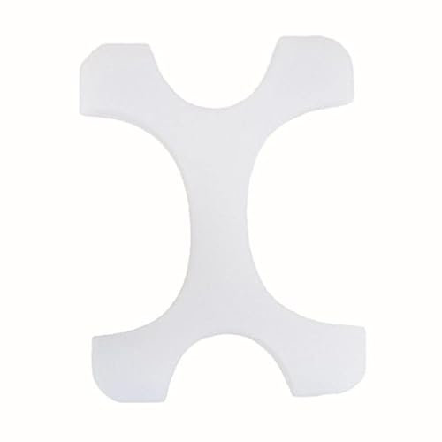 2,5 Pulgadas a Prueba de Golpes Disco Duro Funda Protectora de Silicona para Disco Duro portátil Externo Disco Duro Bolsa (Blanco)