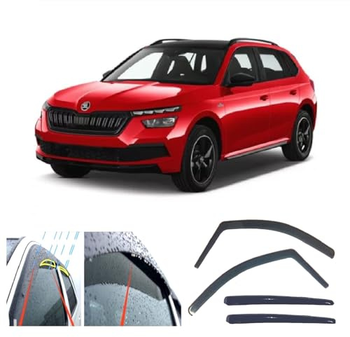 AC WOW 4x Windabweiser für SKODA KAMIQ 2019 2020 2021 2022 2023 2024 2025