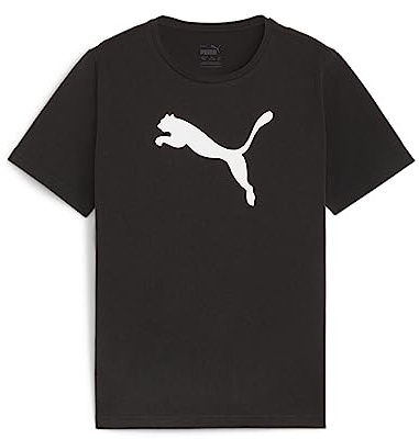 PUMA Jungen Teamrise Logo Jersey Cotton Jr Tees