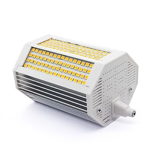 ALQFFHL R7S LED Lampen 118mm Dimmbar 50W, Doppelendige J Typ Flutlichter (500W Halogenstab T3 äquivalent), 4000K 4000lm, LED Leuchtmittel Stablampe, Wände Sicherheit Böden Glühbirnen (Natürlich Weiß)