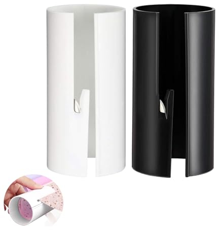 2 Stück Geschenkpapier schneider, weihnachten geschenkpapier cutter, geschenkpapierschneider, sliding gift wrapping paper cutter, paper roll cutter für geburtstag hochzeit verpackung
