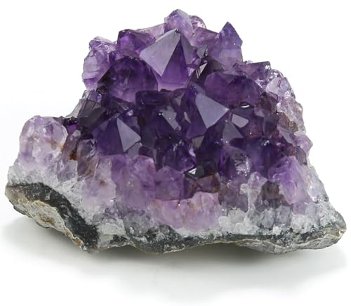 Nvzi Amethyst Druse, Amethyst Stein, Amethyst Kristalle, Bergkristall Rohstein, Roher Amethyst, Natürliche Amethyst-Geodenhöhlen Kristalle Heilsteine, Kristalle Heilsteine(50G) | Bergkristall Rohstein,Roher Amethyst,Natürliche Amethyst-Geodenhöhlen Kristalle Heilsteine,Kristalle Heilsteine