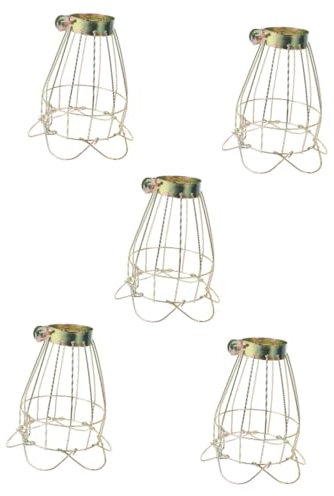 Sosoport 5stücke Reptilien Wärmelampe Schutzgitter Aus Hitzebeständiger Lampenschirm Clamp Cage Für Terrarien Für Nacht Und Tageslampen Sicherer Schutz Gegen Verbrennungen