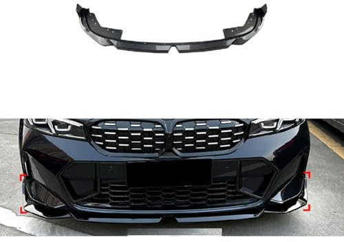 WYXZQFCL Spoiler für BMW 3 Series G20 320i 325i 2023 2024+, Auto Frontlippe Frontspoiler Auto Front Spoilerlippe Auto Tuning Auto Zubehör,Carbon Fiber Exterior