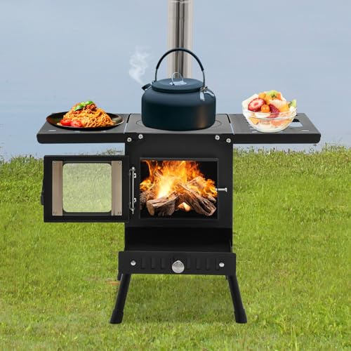 Cheminée de camping pliable en plein air, réchaud de camping portable, poêle à bois portable, poêle à bois, poêle de terrasse, poêle de camping, chauffage de tente, pour bois de chauffage, charbon de