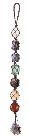 Tiardey 7 Cristalli Chakra Cristalli e Pietre Preziose Cristallo Appeso Chakra Regali Pietre Preziose Burattate Appeso Auto per Reiki Appeso A Parete 1 pz