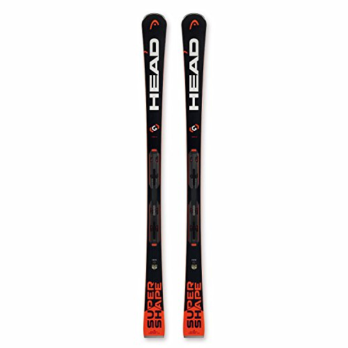 HEAD iSupershape RALLY SW mit Bindung PRD 12 Carver Ski (black-yellow) Collection 2018 (156)