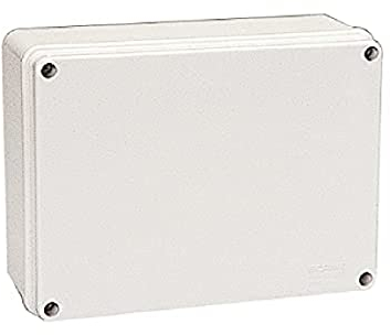 Poly Pool PP0293 Rectangular Junction Box, Wall, Internal Dimensions 190x140x70 mm