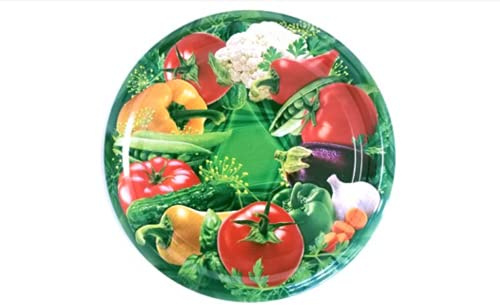 10 X JAM JAR Cap LIDS Twist Off- Vegetables N38 82mm.-They are Ideal for Any Type of PRESERVES,Honey,JAM,Marmalade,CHYTNEYS,The LIDS are Vinegar Proof.