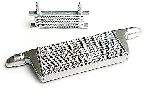 1/10 RC Racing Racing Drift Simulación de automóviles Inter-Cooler InterCooler Bar Placa Motor Accesorios de refrigeración RC Coche Cáscara Decoración Piezas