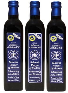 Aceto Balsamico di Modena I.G.P.- 3 bottiglie da 500 ml