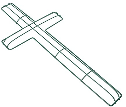 Cabilock Eisenkranzhalter Für Kränze Stabiler Wreath Frame Für Ostern Und Feiertage Grüner Dekorationsträger Für Kreative Handwerksprojekte Robust Und Vielseitig Einsetzbar