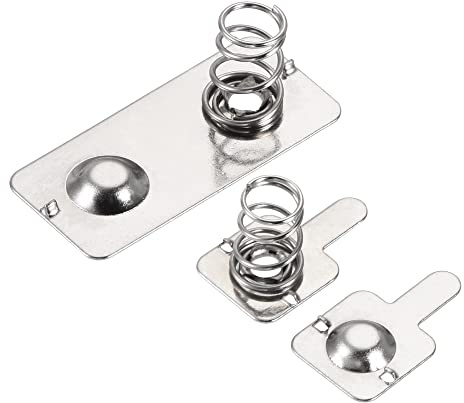 QUARKZMAN 10 Paires AA AAA Batterie Ressort Plaque et 20 Pièces AAA Batterie Négatif à Positif Printemps Contact