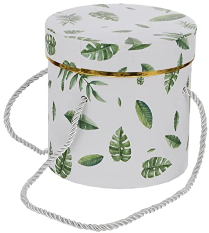 COHEALI Runde Blumen-geschenkbox Aus Papier Blumenbox Mit Deckel Für Verpackung Valentinstags-blumenbox Zur Aufbewahrung Blumenverpackungsbox Für Geschenke