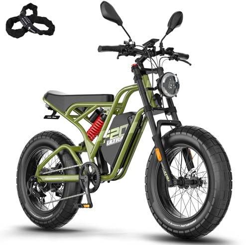 [ officiella ] Fafrees F20 Ultra E-Bike män 20 tum med batteri 48 V 25 Ah/1 200 Wh, E Fatbike Ebike 180 kg lastbar, 79 N.m elcykel damer, S Pedelec IPX5 Fat Bike Ebike, E mountainbike