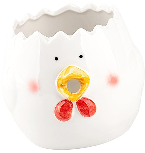 PRETYZOOM Chick Egg Separator Ceramic Cartoon Egg Separator Tool for Home Baking