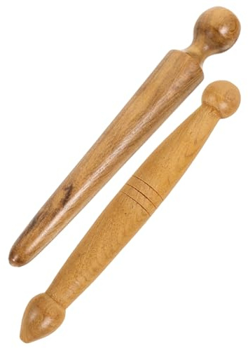 Fußmassagegerät Holz 2 Stück-pack Holz für Fußreflexzonenmassage | Massagewerkzeuge, Faszien Holz und Reflexzonenmassage Werkzeuge