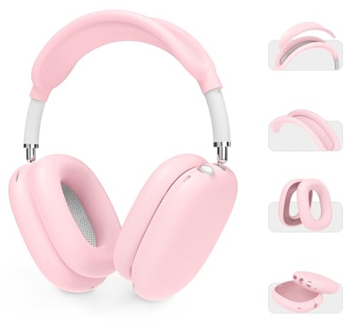 AHASTYLE Silikon Hülle für AirPods Max Case und Zubehör für AppleKopfhörer Max 2/1