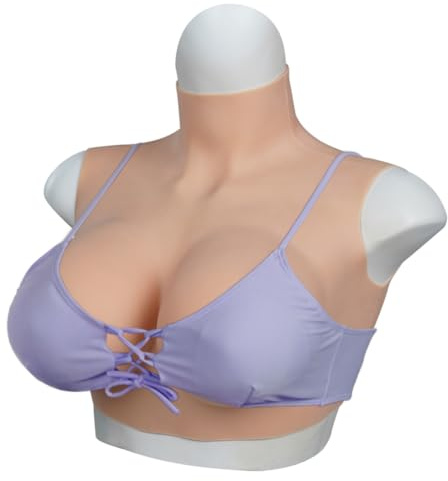 QIAOYIQIAO Silikon Fake Brüste B-G Cup Realistische Brustformen Silikon Brustplatte Falsche Brüste für Cosplay Crossdresser Drag Queen