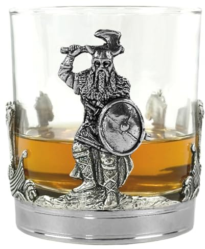 English Pewter Company TUM100 Viking Whiskyglas, Zinn, 325 ml