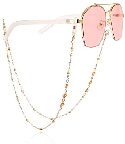 AAIXXIZAO Brillenkette Bunte Brillenschnur Lesebrille Anti-Verlust rutschfest Sonnenbrillenband Brillen Brillenketten 3