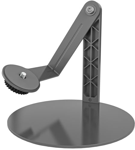Haweah Mini Beamer Ständer Halterung für Nebula Capsule Serie(3/Air/Pro) & XGIMI Halo+, 360° Drehbar, 1/4-Zoll-Schraube, (Grau)