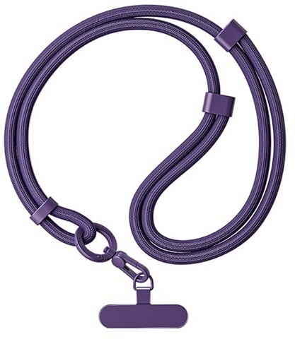 Cuerda para Movil Cordon para Movil Colgador Móvil Cuello Universal | Correa Ajustable para Cuello 40 a 80 cm, Colgar Multifuncional Compatible con la Mayoría Fundas