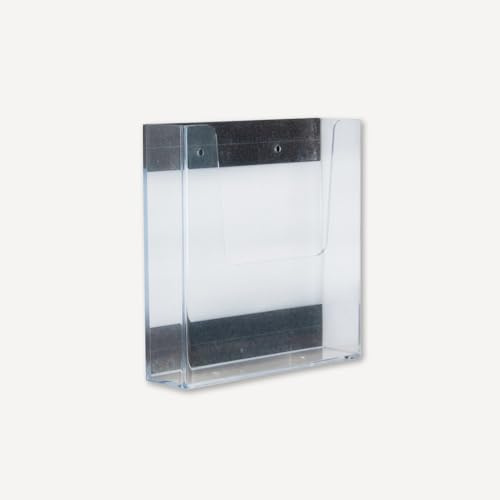 Magna-C® Magnetischer Karten- und Prospekthalter DIN A5 | transparenter Aushang für Magazine | flexibler Prospekthalter mit Magnetband