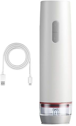 Sellador al vacío para alimentos – Máquina de sellado portátil eléctrica de mano | Sellador de bolsas de almacenamiento de alimentos recargable para mantenimiento fresco, cocina casera, viajes de camp