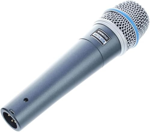 Shure Beta 57a Microphone + Whirlwind 20' XLR Cable