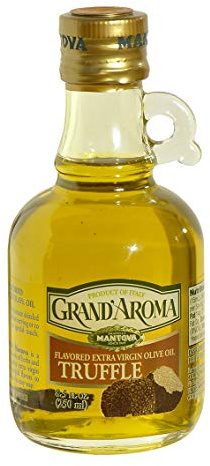 Grand'aroma Truffle Extra Virgin Olive Oil Flavored, 8.5-Ounce Bottles (Pack of 3)