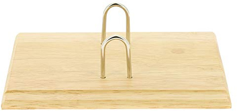 LECAS Socle en Bois 14,5 x 20cm pour Bloc de Bureau Ephéméride Calendrier