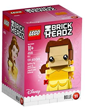 LEGO Brickheadz 41595 - Belle, Konstruktionsspielzeug